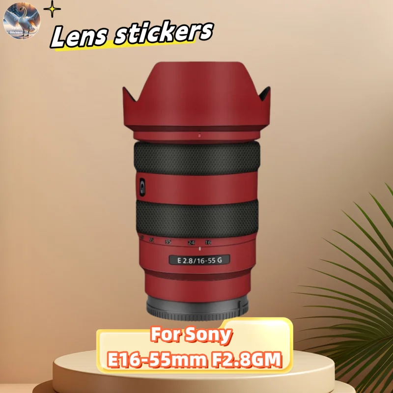 

for Sony E16-55mm F2.8GM Camera Lens stickers, precision cut wear-resistant protective film, DIY skin