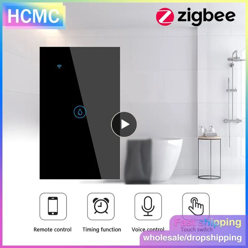 

Switch Water Heater Voice Remote Remotely Control Voice Remote Control Automatically Smart Life Tuya On-off Wifi Panel Timer Abs