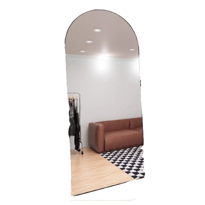 Makeup Wall Mirror Irregular Living Room Shower Luxury Mirror Standing Long House Espelho Grande Para Quarto Bedroom Decor