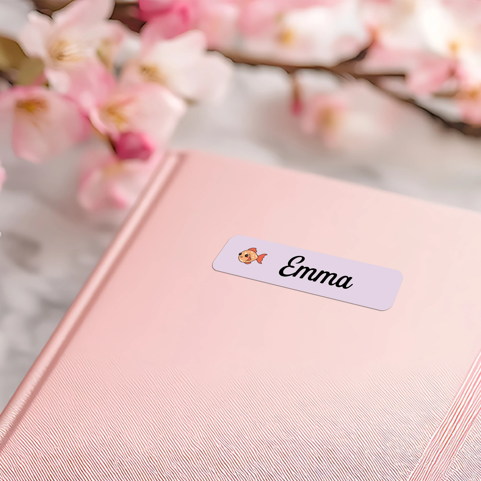 Personalized Name Tags Animals Stickers First Name Waterproof Stationery Decals Adhesive Label Children Bottle Tag For Kids