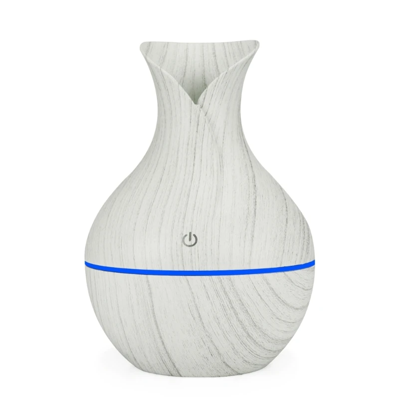 Диффузор для эфирного масла с древесными зернами, диффузор для ароматерапии, USB-увлажнитель с прохладным туманом, Прямая