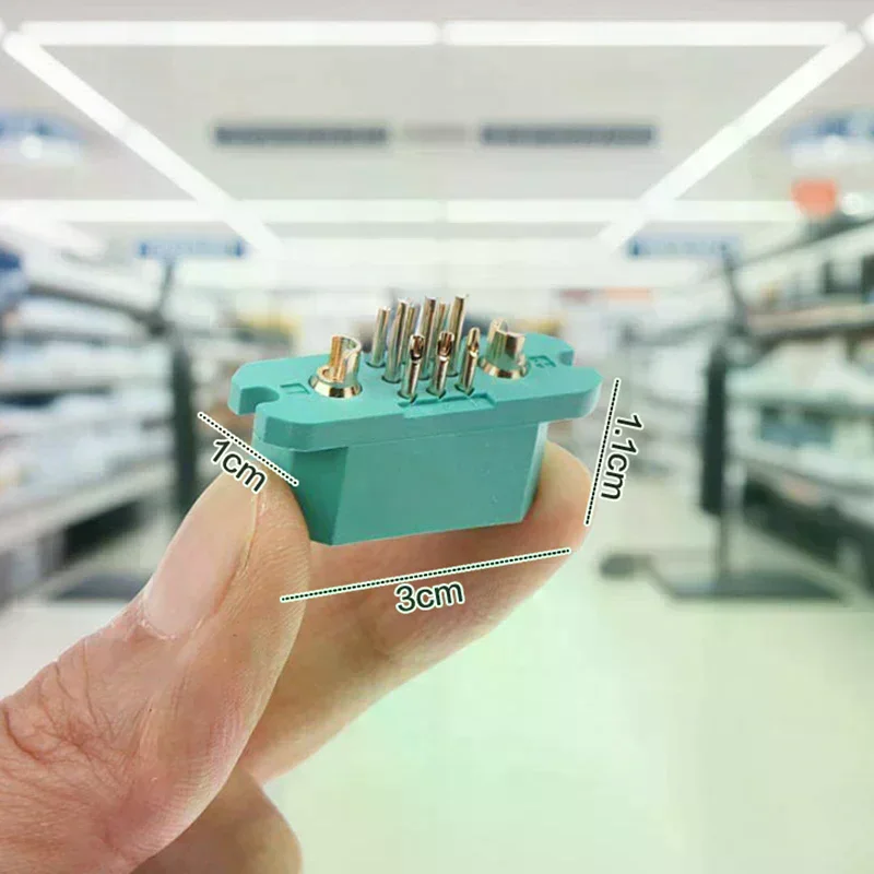 Conector HY2 + 9, extensión Servo, enchufe macho hembra, señal para RC, avión de ala fija, turbina Jet