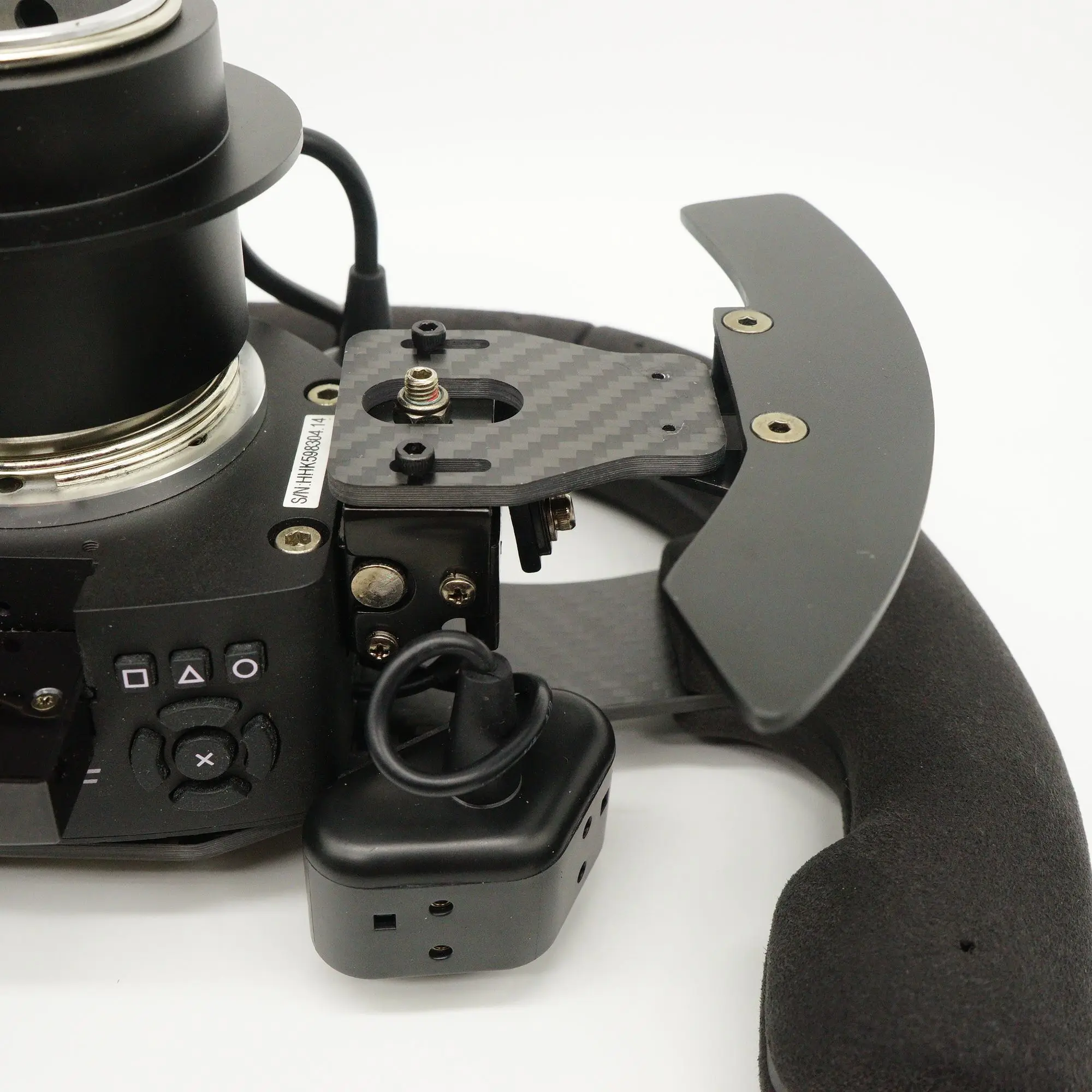 SIMPUSH FANATEC ClubSport Universal Hub carbon fiber Magnetic paddle shifter mod Modification