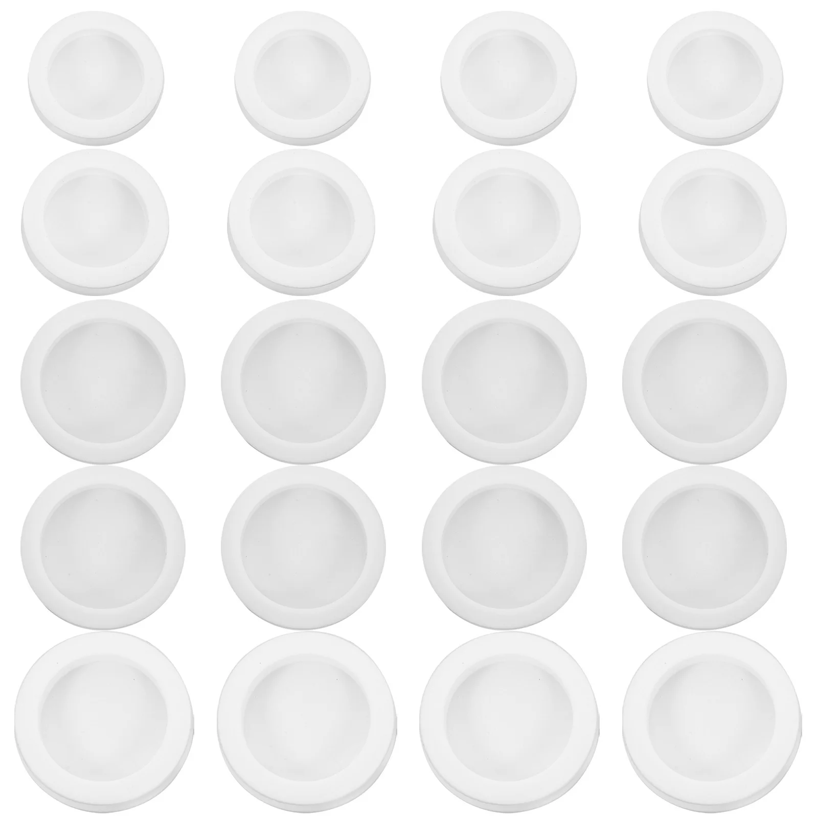 

50Pcs Flexible Silicone Plug Hole Cover for Piggy Banks Easy Insertion Removal and Long Lasting Use Silicone Plugs