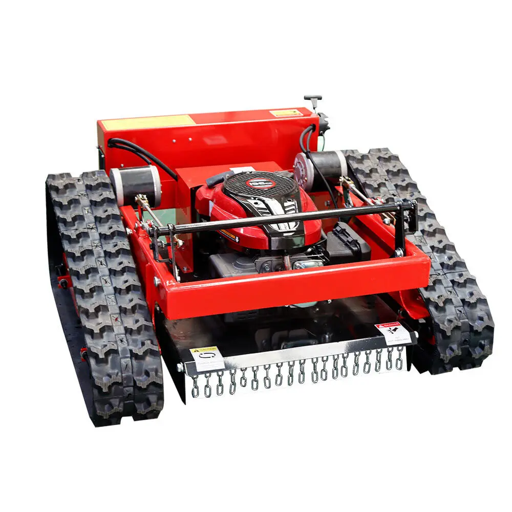 

Automatic Lawn Mower with Remote Control, Field Grass Cutter, Weeding Machine Robot