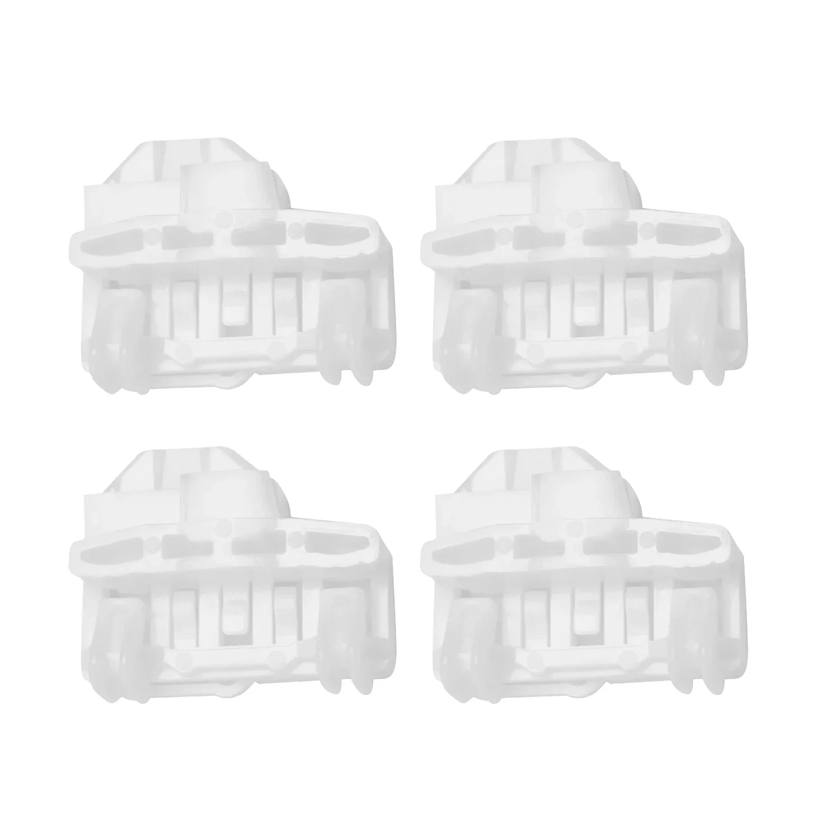 Car Window Regulator Glass Holder Repair Kit For Passat 4 5 Door Models 1996 2005 Set 2 Left & 2 Right Clips Accessories
