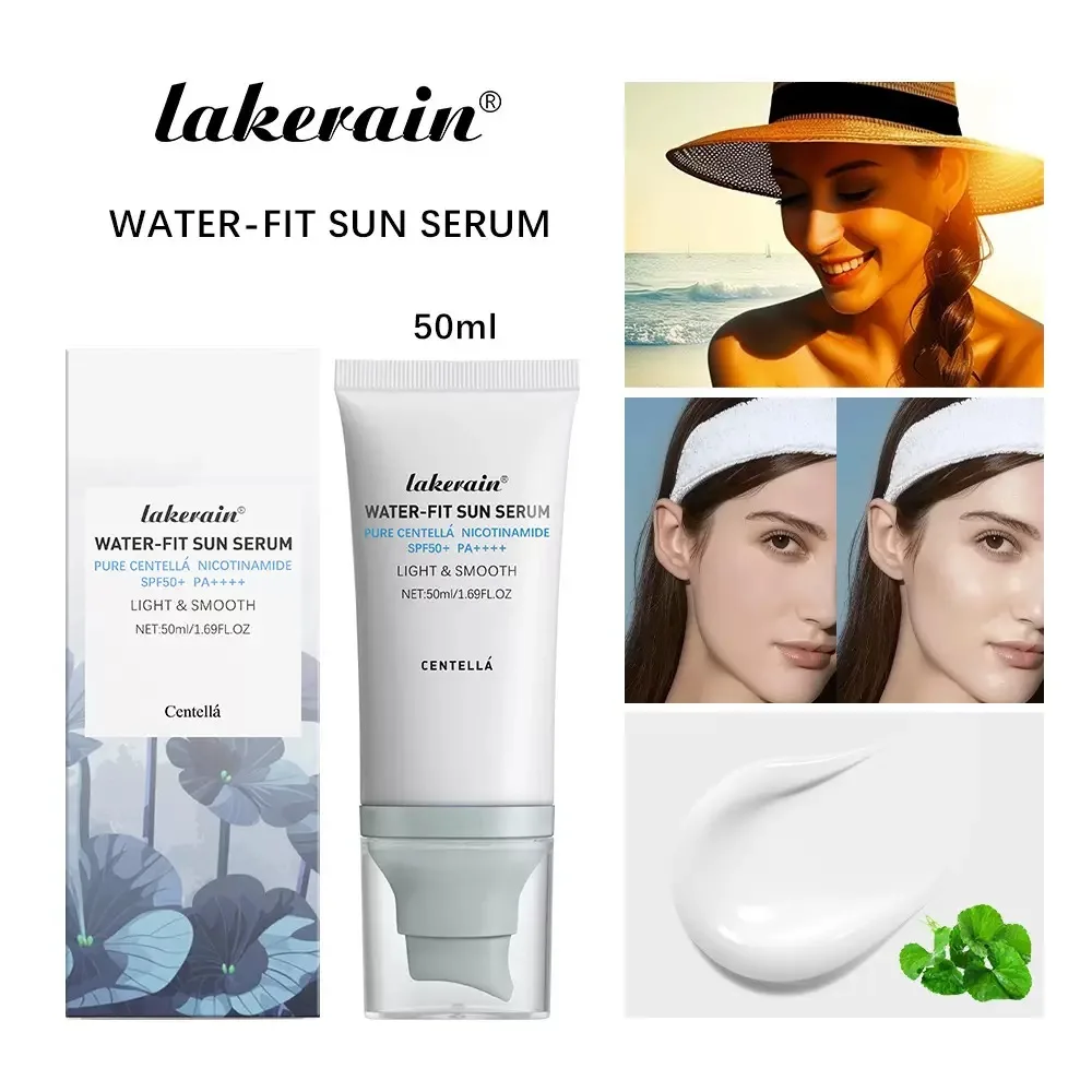 SPF50 Sunscreen Centella Lotion Korea Facial Long-Lasting Sun Protection Non-Greasy Sun Block Prevent Sunburn Face Skin Care