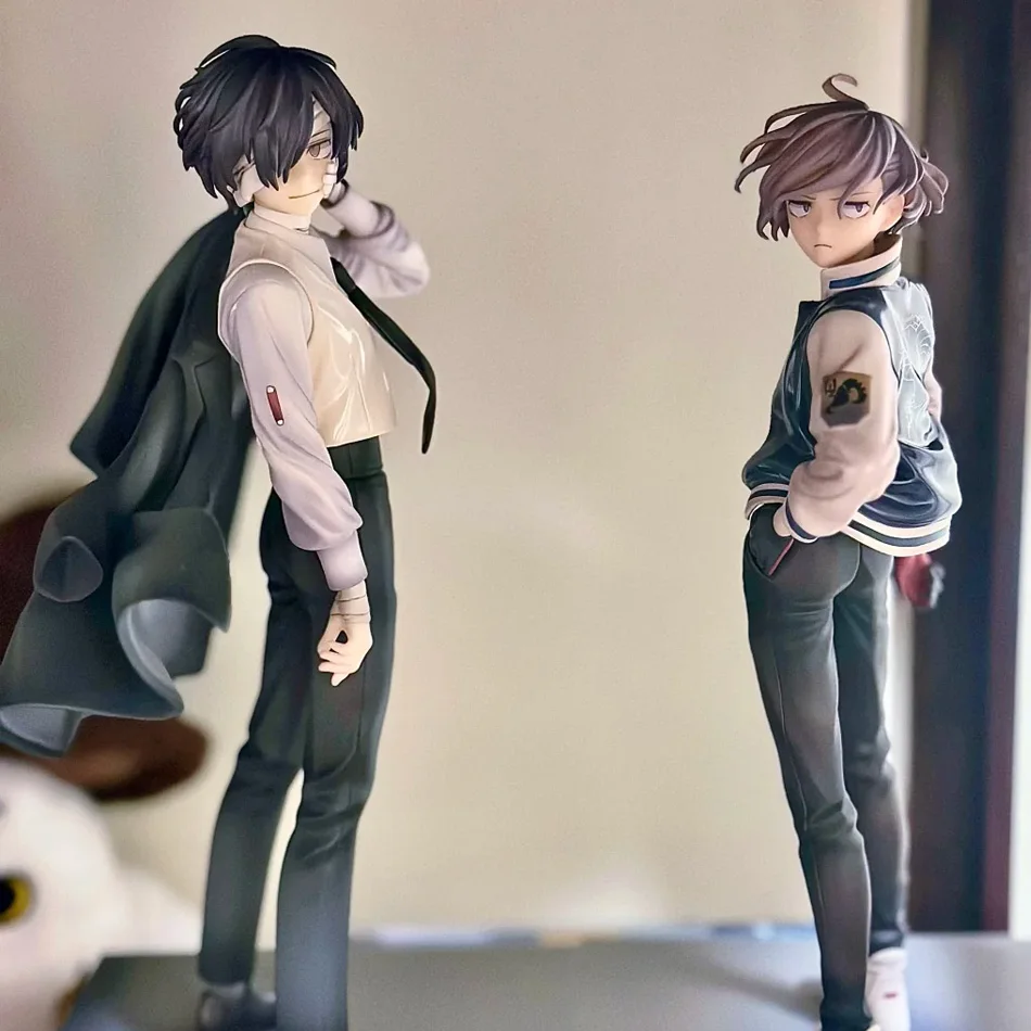 Hot sale Bungou Stray Dogs Anime Figure Youth Dazai Osamu Action Figure Nakahara Chuuya Figurine PVC Collection Model Doll Toys