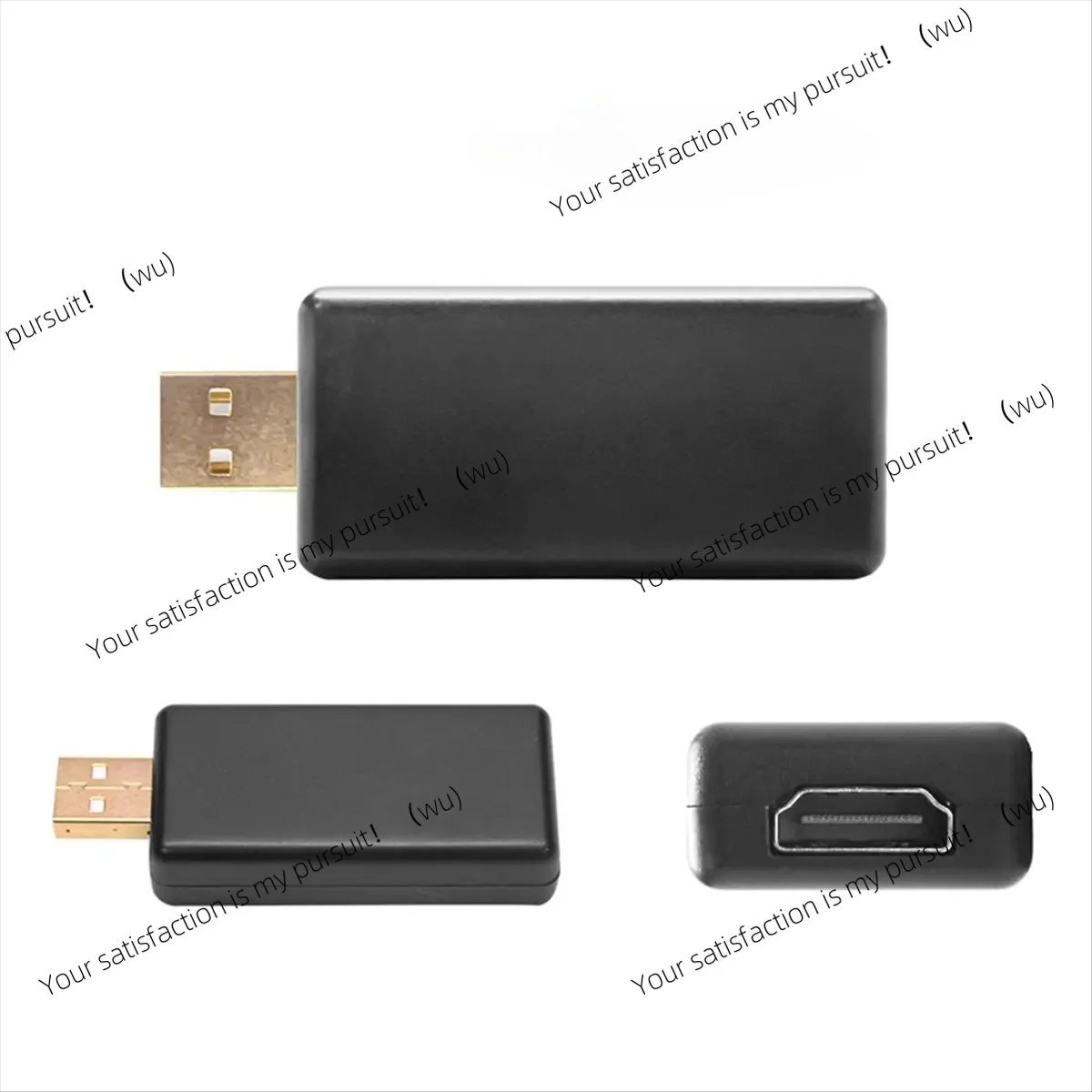 For Android Radio Multimedia USB to CVBS Video Output Adapter Box Interface Connect to Monitor Display Device - view 2