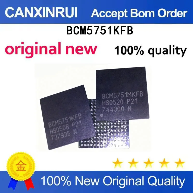 

(5 Pieces) New CM5751MKFB BCM5751KFB BGA