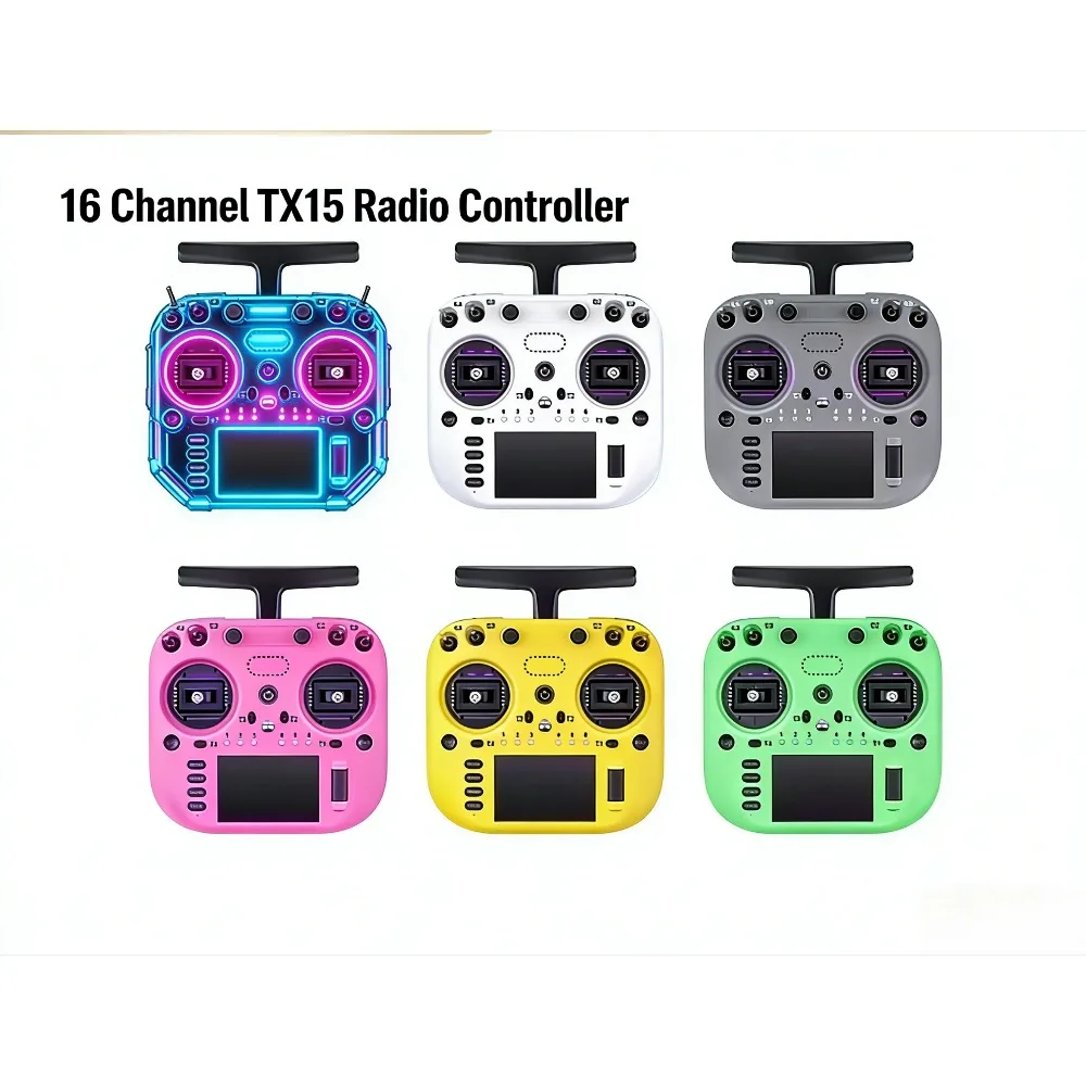 

TX15 Radio Controller 16ch 3.5inch IPS Touchscreen V5.0 Hall Gimbals Radio Controller ExpressLRS NEW ARRIVAL