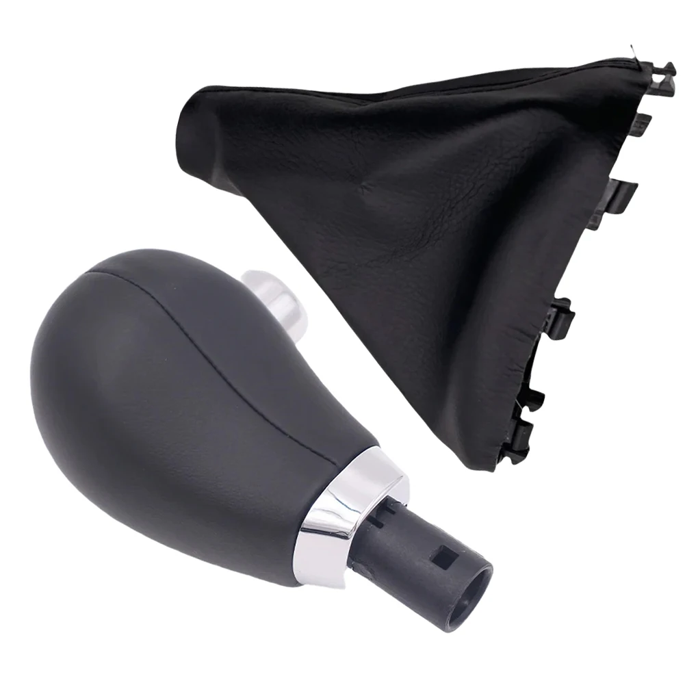 

Автомобильная ручка рычага переключения передач + чехол для переключения передач, кожаный чехол с воротником для Kia Forte для Koup 2009-13 846401M500WK