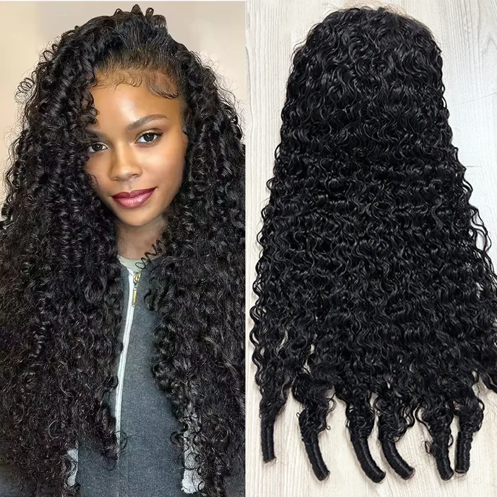 

Парик из натуральных волос Burmese Curly, 7x6, с HD-кружевом, без клея, бразильский, оригинальный, предварительно выщипанный, осветленный, глубокая волна, с кружевной передней частью