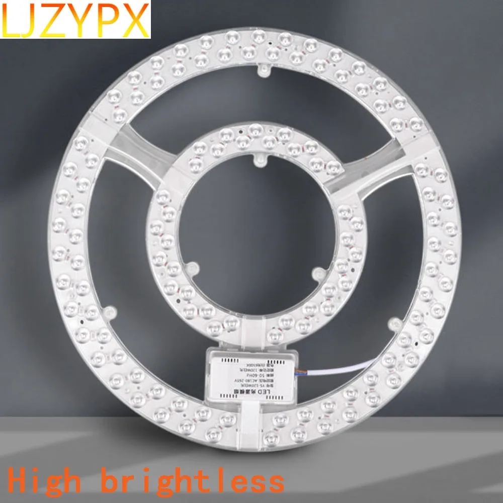 LED Ceiling Light Core Replace Module Circular Transformation Modification Tube Household Light Panel Room Lamp Source Strip DIY