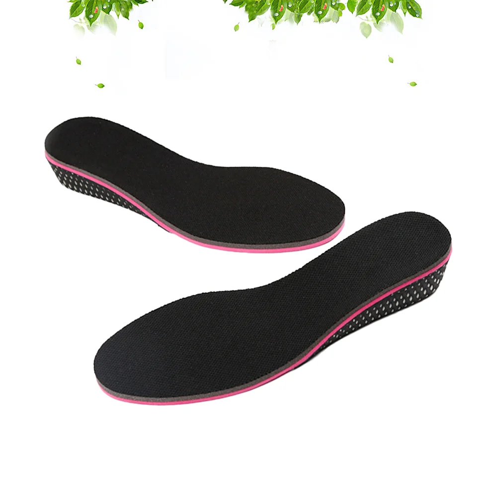 

One Pair of 5cm Height Increase Insole Heel Inserts Invisible Shoe Lifts Shoe Elevator Inserts for Men Women