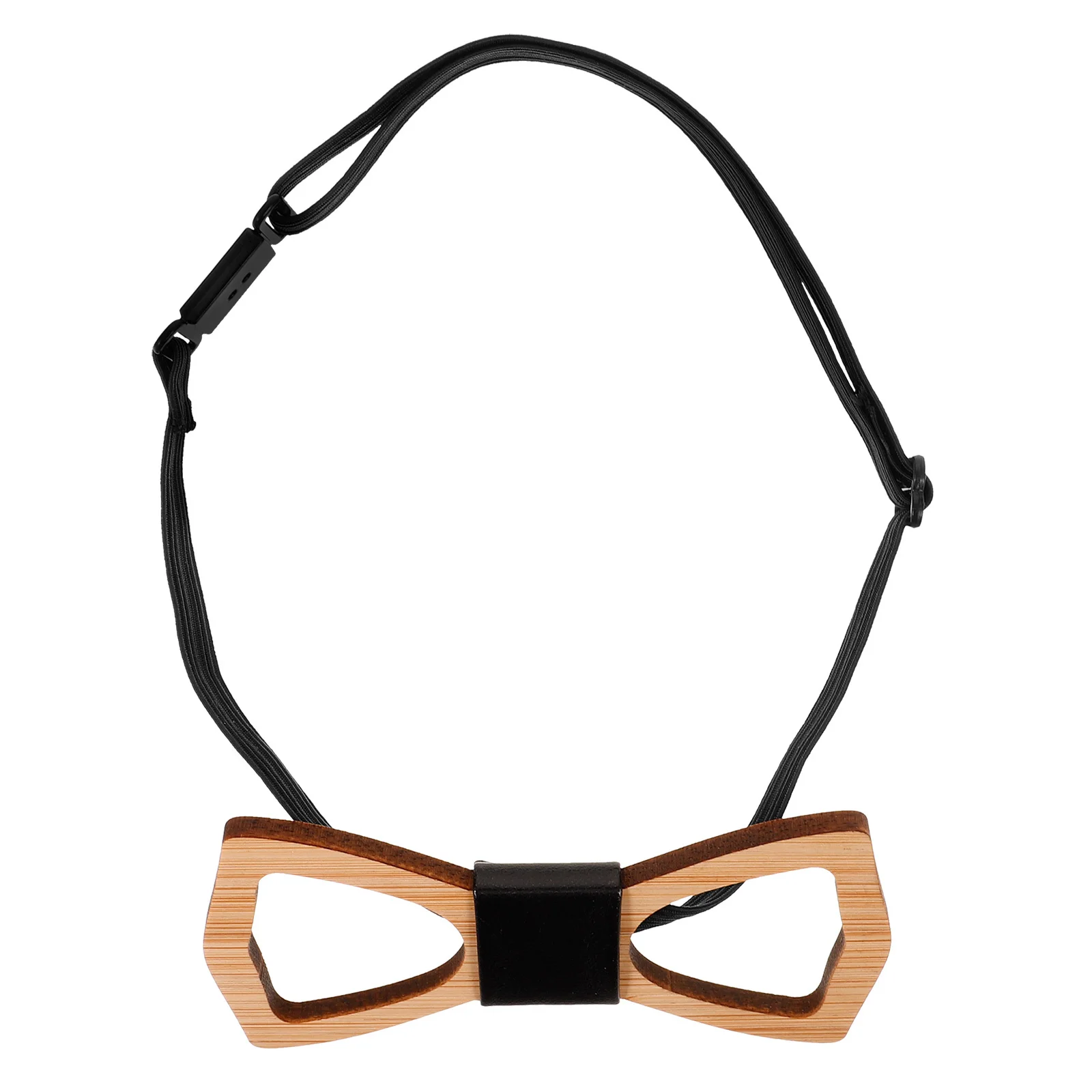 대나무 나무 나비넥타이 남성 수제 신랑 결혼식 액세서리 경량 넥타이 포멀 캐주얼 행사용 나무 나비넥타이