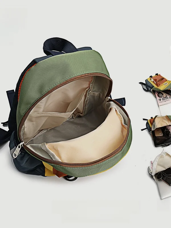 Leggero casual da donna Bapa grande capacità borsa più carina borsa da scuola Faion Sweet College Sle chiusura con cerniera Bapa
