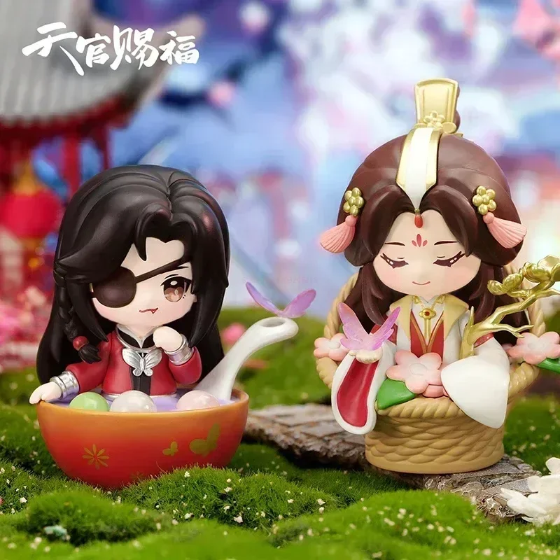 New Xie Lian Tian Guan Ci Fu Festival Group Photo Series Figures Heaven Officials Blessing Statue Collectible Model Doll Gift