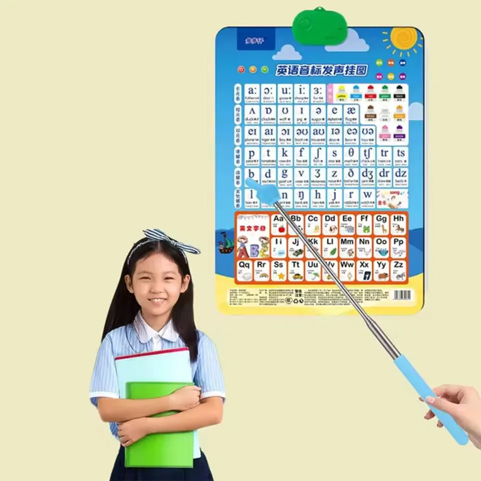 Telescopic Reading Finger Stick Whip Command Stick Click To Read Teaching Aids Teachers Classroom Tool Pointer Finger Stick - Image 4