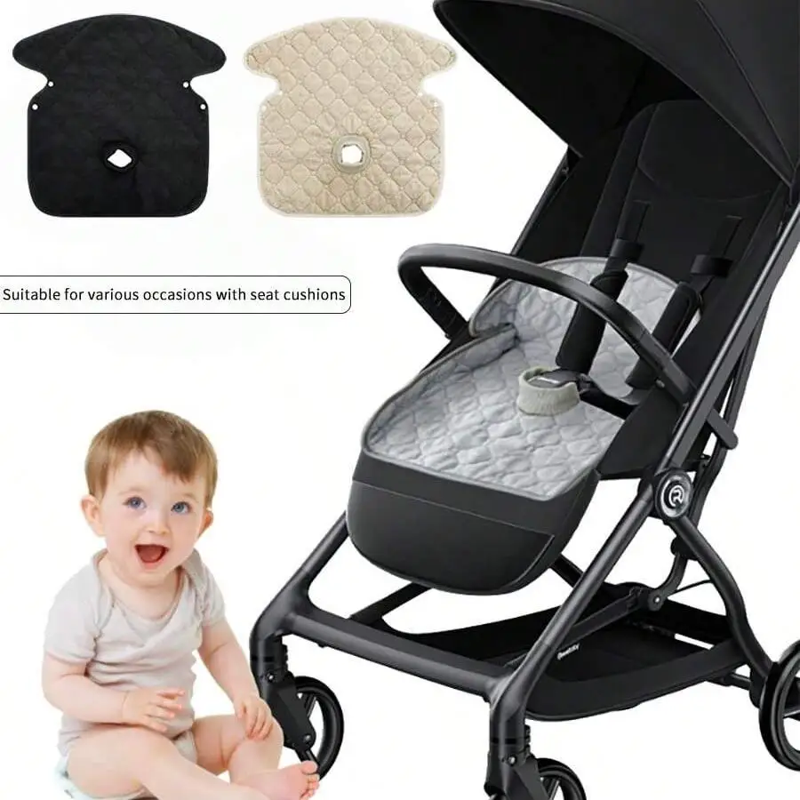 Baby Changing Pad, Child Safety Car Seat Liner, Child Potty Training Seat Protector with Waterproof Lining, Suitable for Strollers and High Chairs