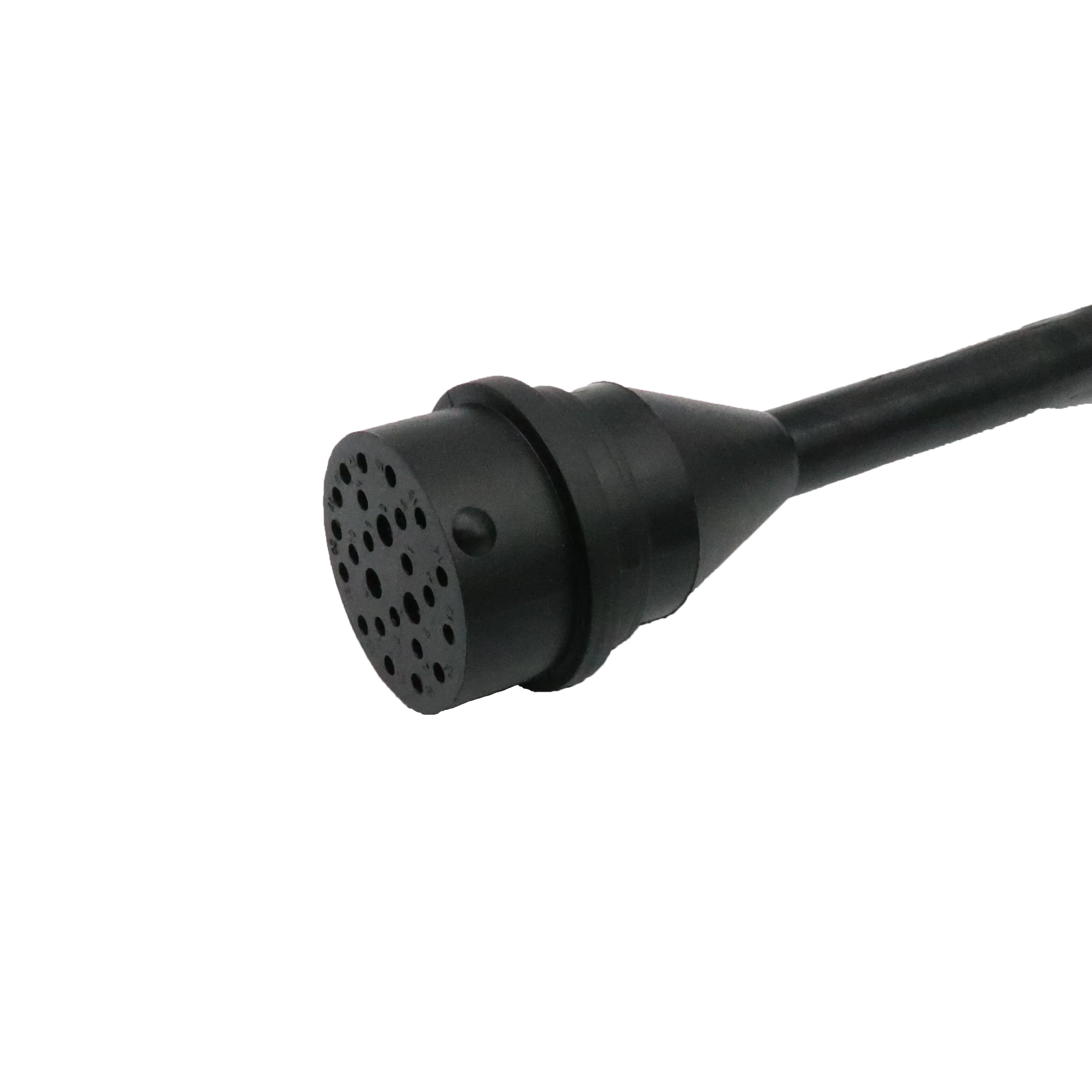 Micro 25 Core Waterproof Connector for Underwater Equipment, Cable Joint with a Compressive Strength of 6000 Meters