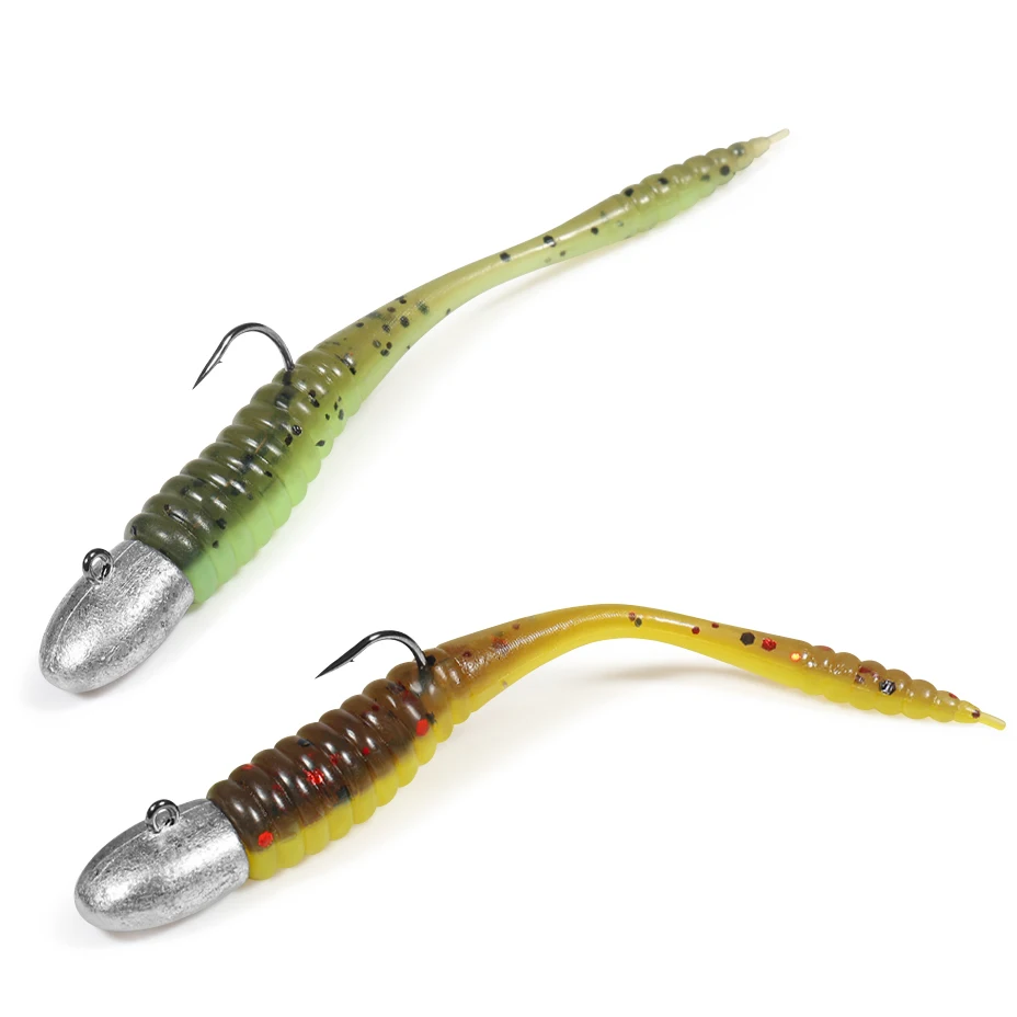 Spinpoler Micro Soft Worm Stick – Vinilo drop shot flotante segmentado - imagen 3