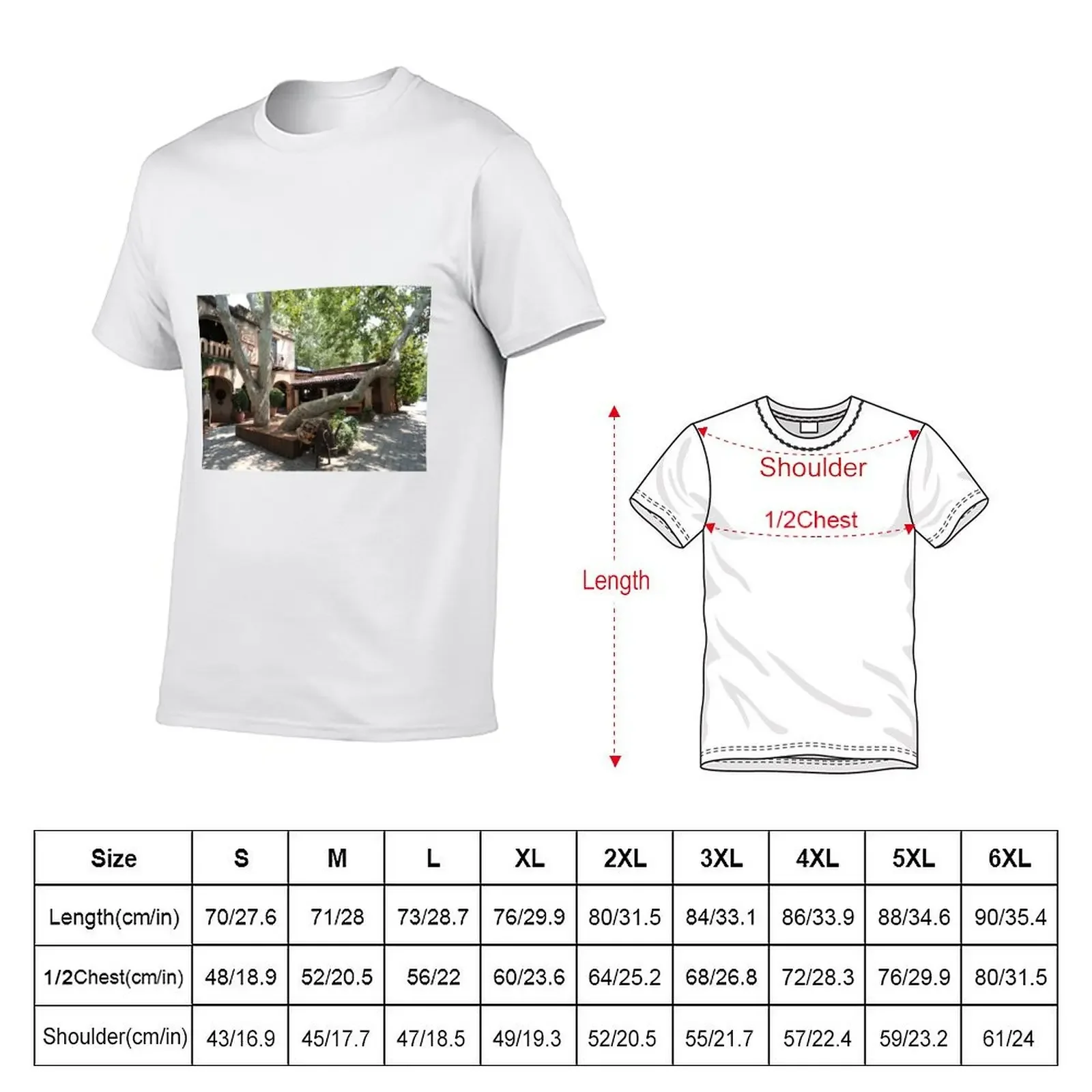 Tlaquepaque village in Sedona T-Shirt man clothes anime oversized men tshirt