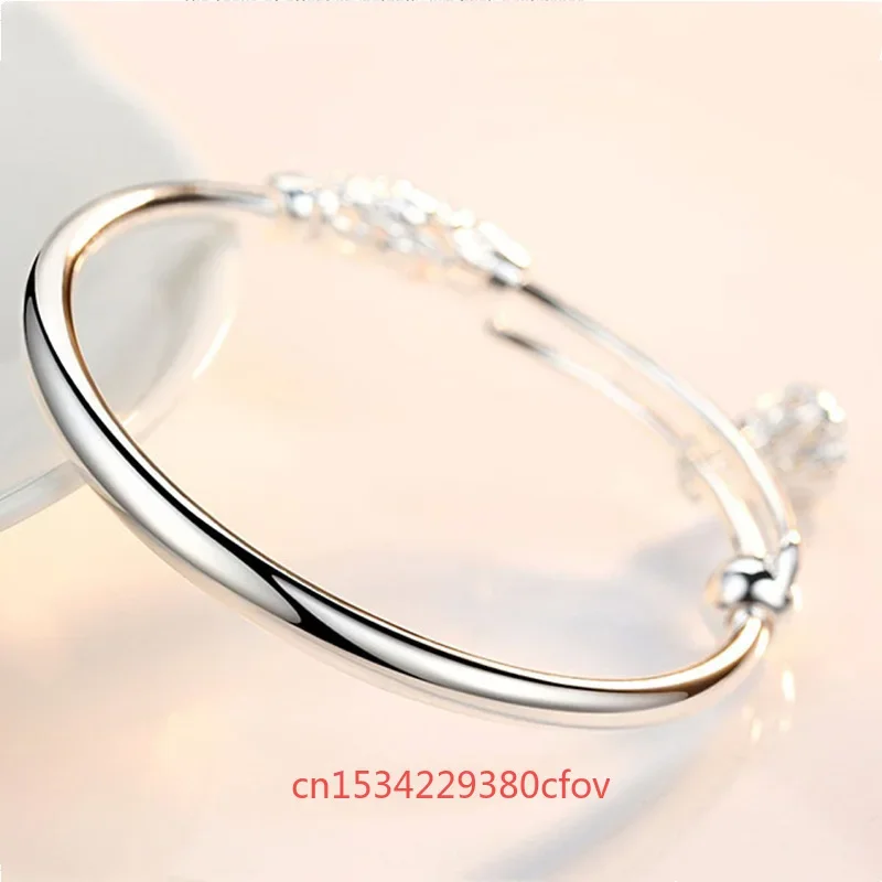 Fashion New S999 Silvering Personality Lotus Seedpod Bracelet Jewelry High Profile Personalized Simple Lucky Gift for Girl