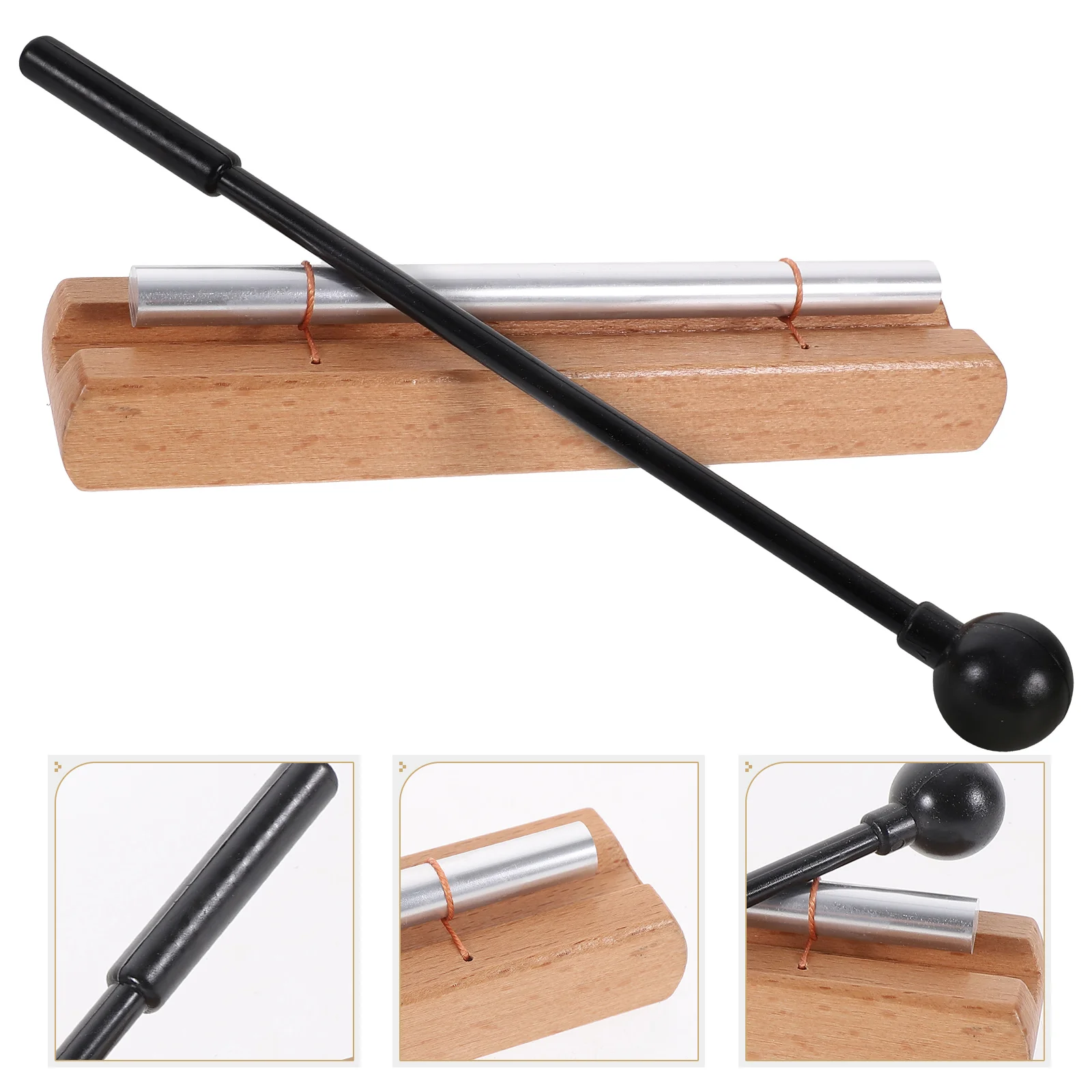 

Single Tone Chime Bell Meditation Chime Bell Percussion Chime Bell for Children with Mallet solo chime bell