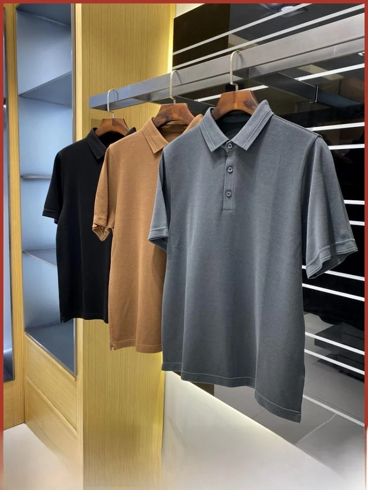 

Ele Men's Autumn Winter New Sle High End Merino Wool Inteated Fce ort Sve irt Base Layer T-irt