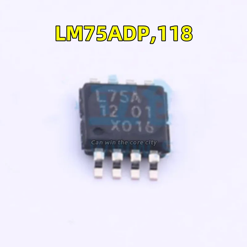 

5-100 PCS/LOT LM75ADP, 118 screen screen L75A package TSSOP-8 Temperature Sensor-Analog and digital output