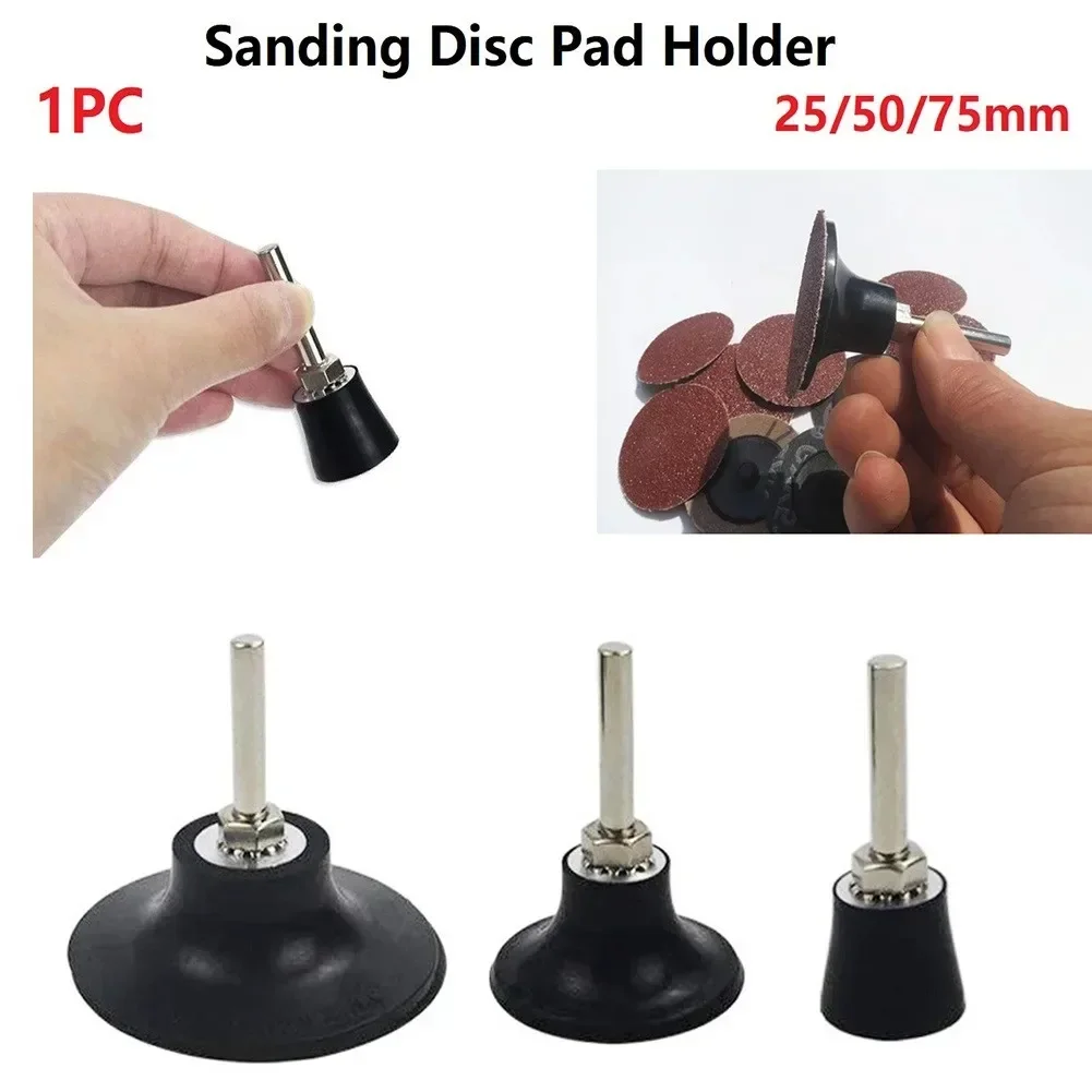 Sanding Discs Holder Roll Lock Disc Pad Disc Back-up Pad With 1/4