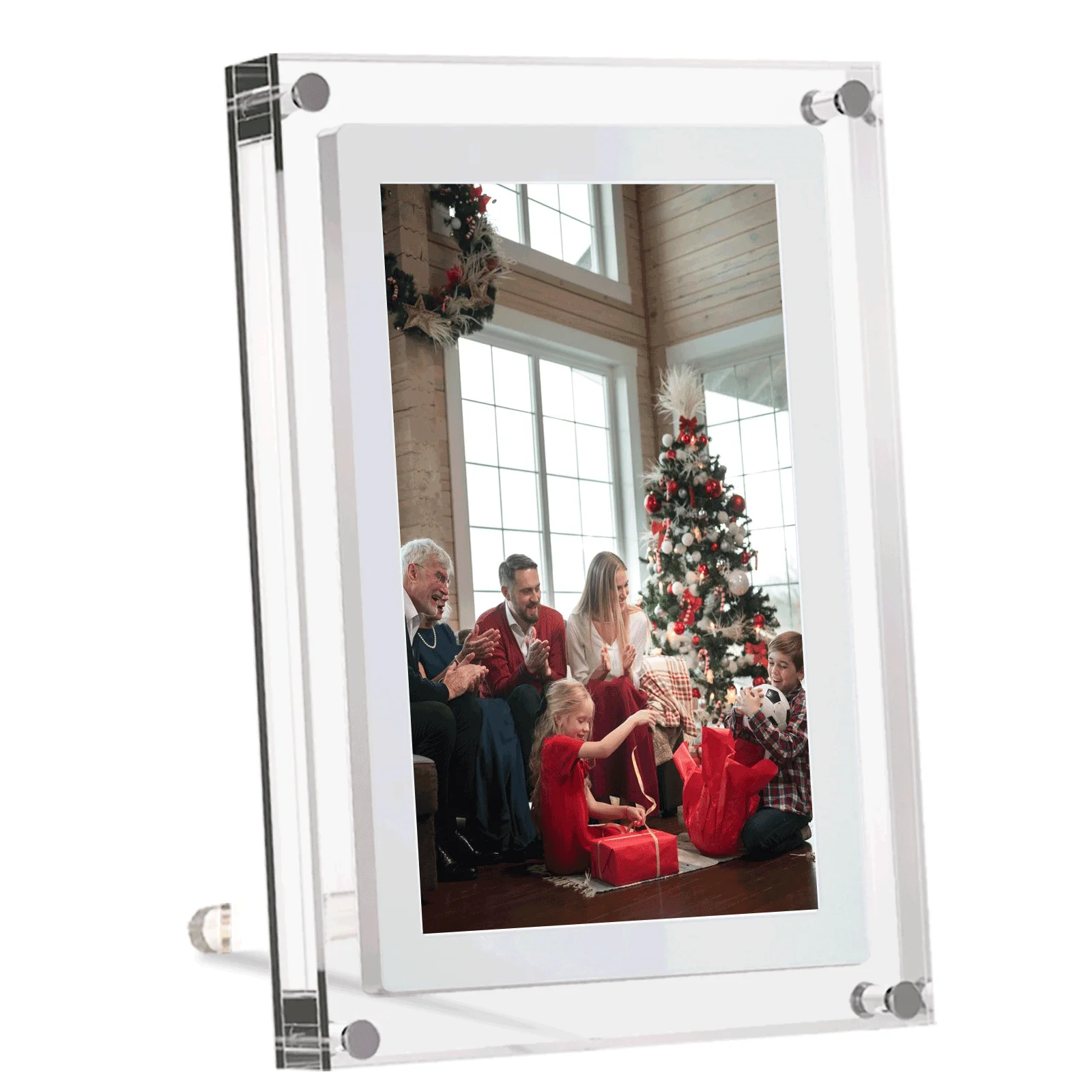 

10 Inch Digital Photo Frame With Acrylic Display for Captivating Visual Experiences