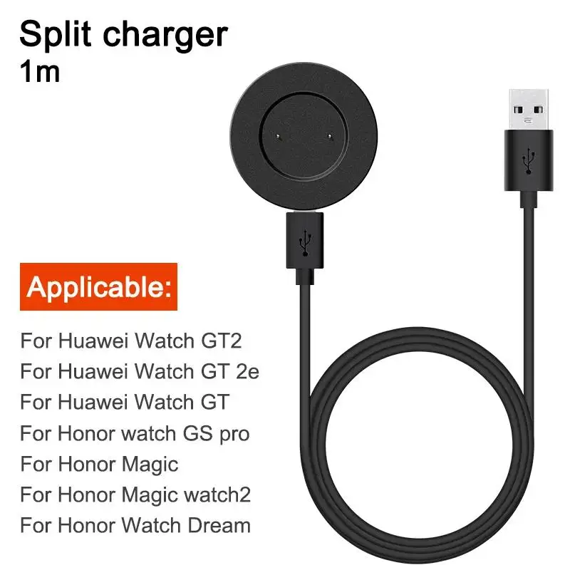 Smart Watch Dock Charger for Huawei Watch GT2 GT GT2e Honor Watch Magic 2 Magnetic Wireless USB Fast Charging Cable Base