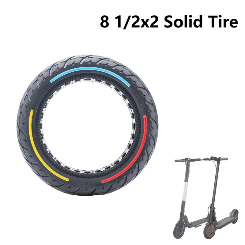 

8.5 Inch Solid Rubber Tire For Xiaomi M365 / Pro / Pro 2 / 1S / 3 / 3 Lite Electric Scooter Explosion-Proof Tire Durable