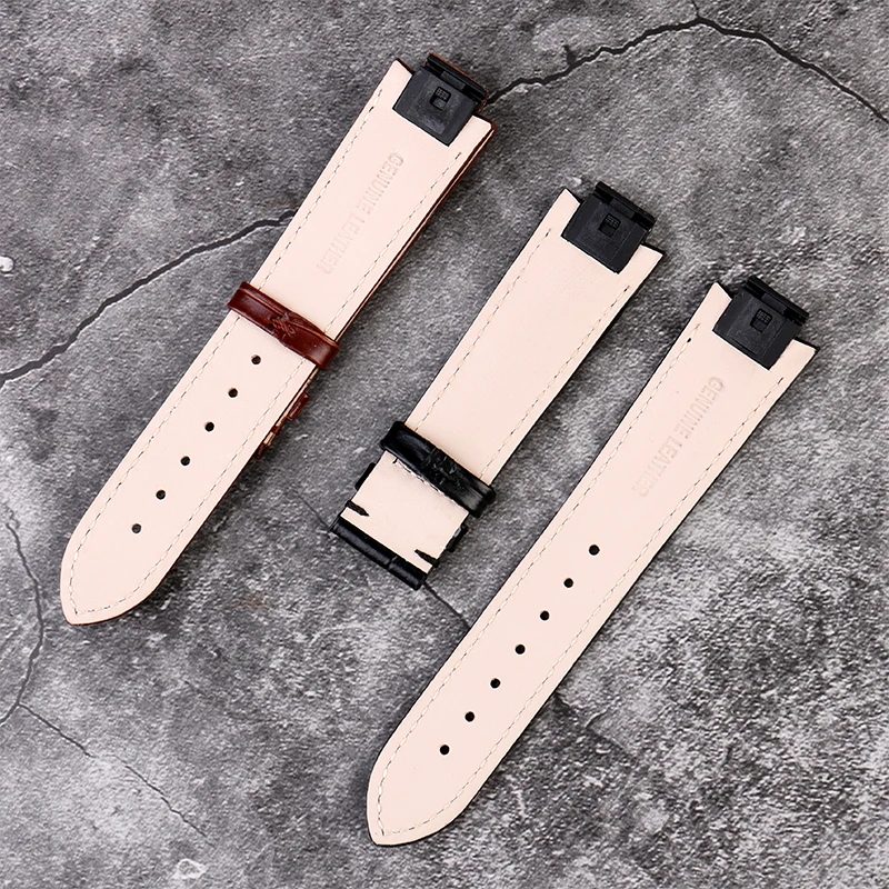 Genuine Leather Watch Strap For LV Tambour Series Q1121 Dedicated Watch Band Male Interface 10mm 12mm Quick Disassembly Bracelet