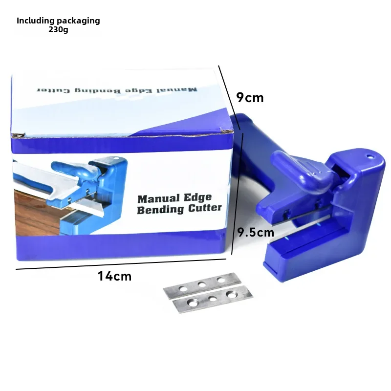 Manual Edge Trimmer Manual Woodworking Planer Edge Banding Squeegee Cutter Tool Plastic Flat Head Device Carpentry Hand Tools