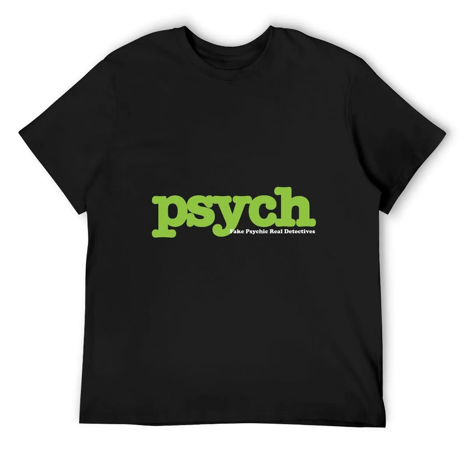 

PSYCH Fake Psychic Real Detectives T-Shirt gifts for boyfriend oversized luxury t-shirt heavy weight t shirts for men