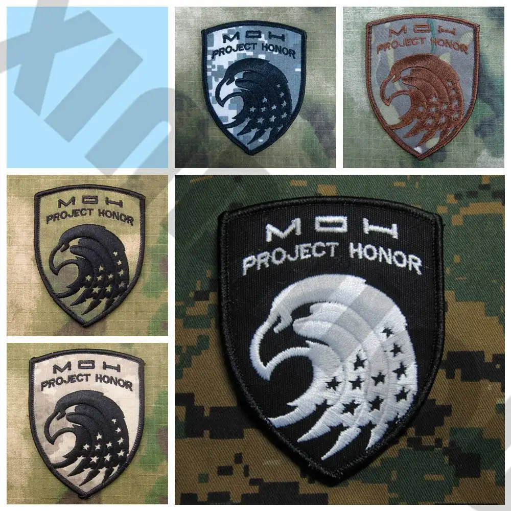 Embroidery Patch MOH Medal of Honor Project Military Tactical Morale