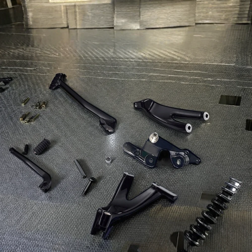 Motorcycle Standard Forward Control Kit 7.5 Forward Front Pedals Fits 18-later  Foot Pedal Mounting Hardware Motorbike Footrest