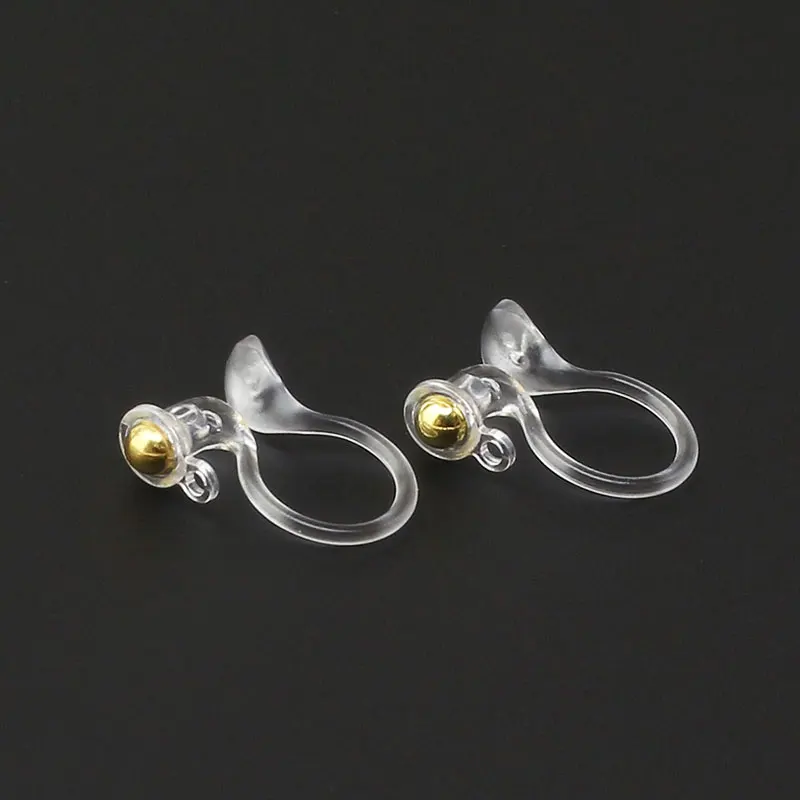 محولات مشبك الأذن من الراتنج |   أجزاء مجوهرات مصنوعة يدويًا لتعديل أقراط الخطاف/الأذن لتعديل الأقراط النسائية