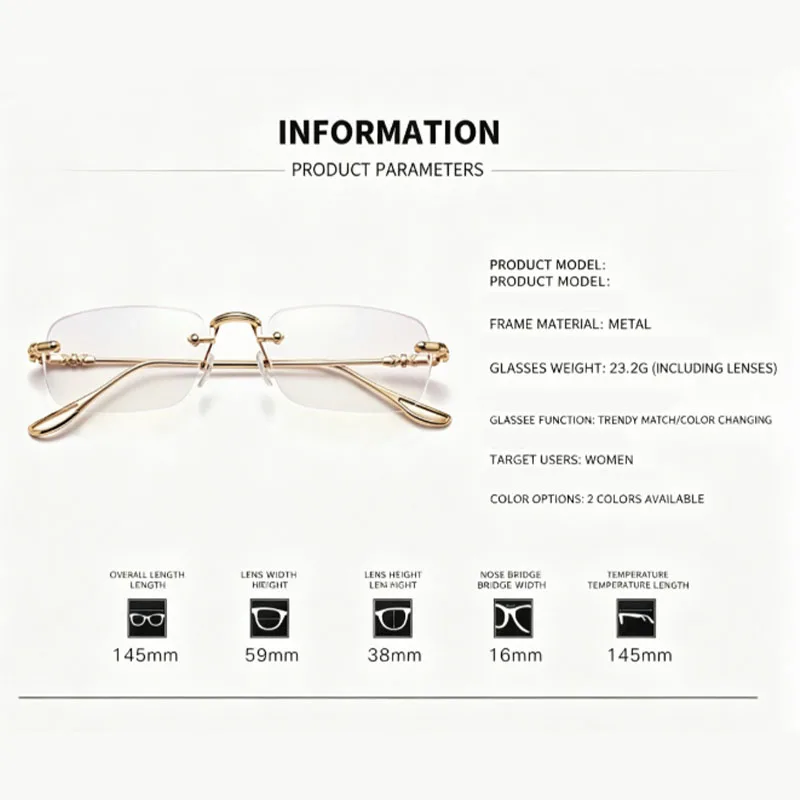 Unisex Anti Blue Light Glasses, Clear Lens Eye Strain Blocking Computer Glasses for Men Women