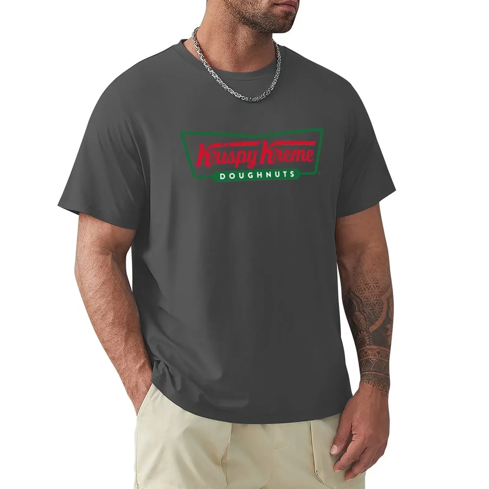 Krispy Kreme Resto and Bakery T-Shirt vintage boys whites basketball graphic tees oversized t shirt t shirts for men cotton