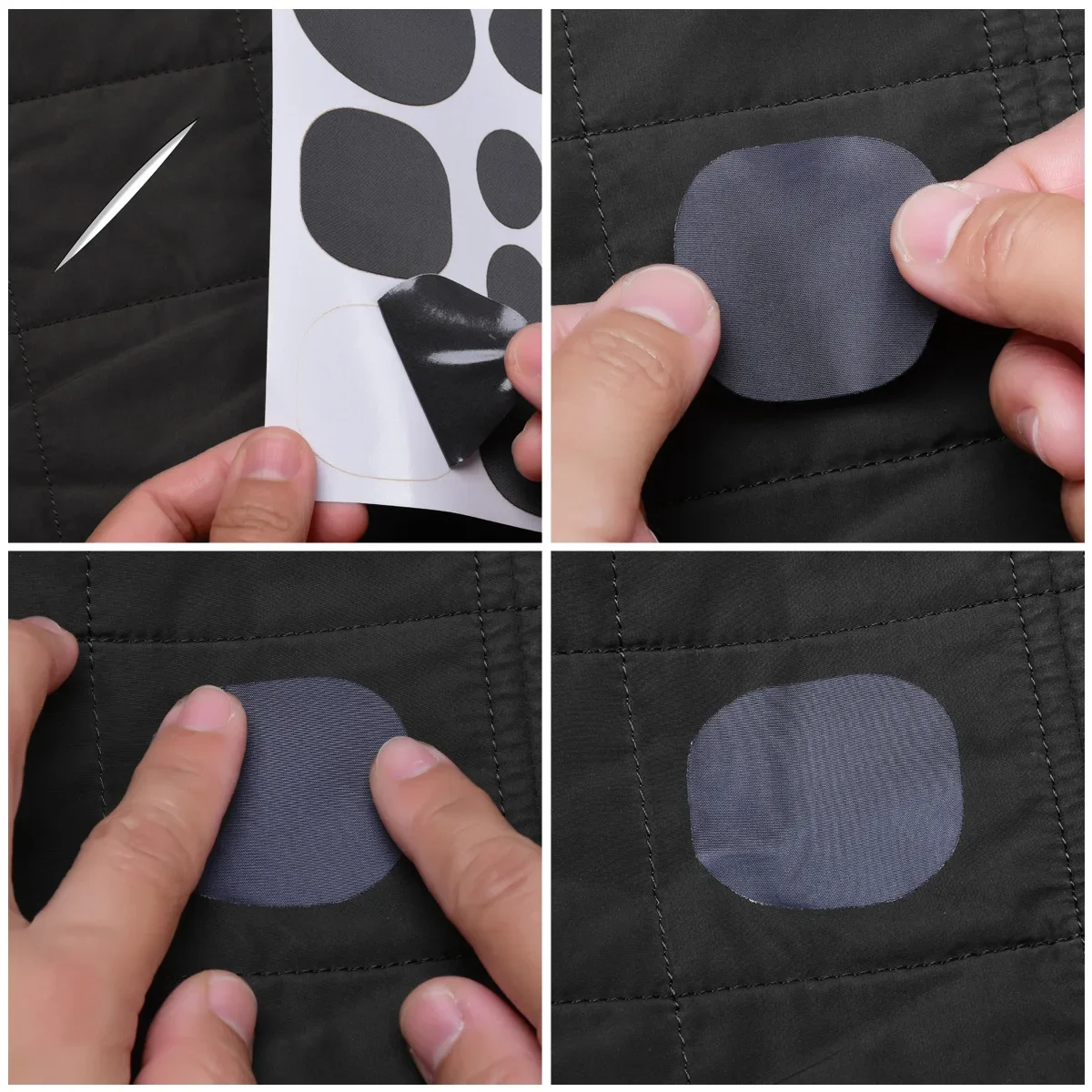 New Colored Self-Adhesive Patches for Down Jackets and Cotton Coats Easy To Use and No Ironing Required 15*20cm