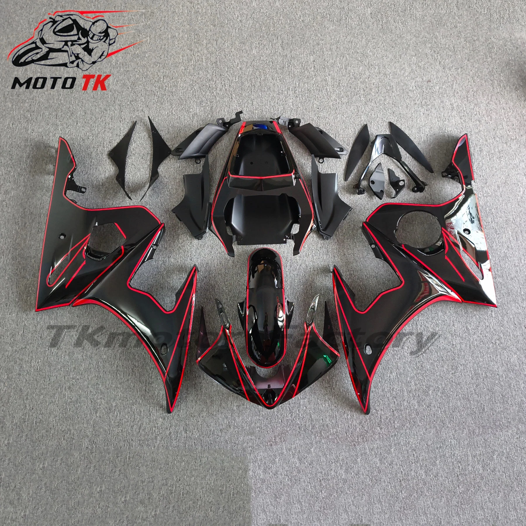 

Body Kits for YAMAHA YZF600 R6 2003 - 2005 Red Black Fairings YZFR6 2005 Fairings YZF R6 03-05