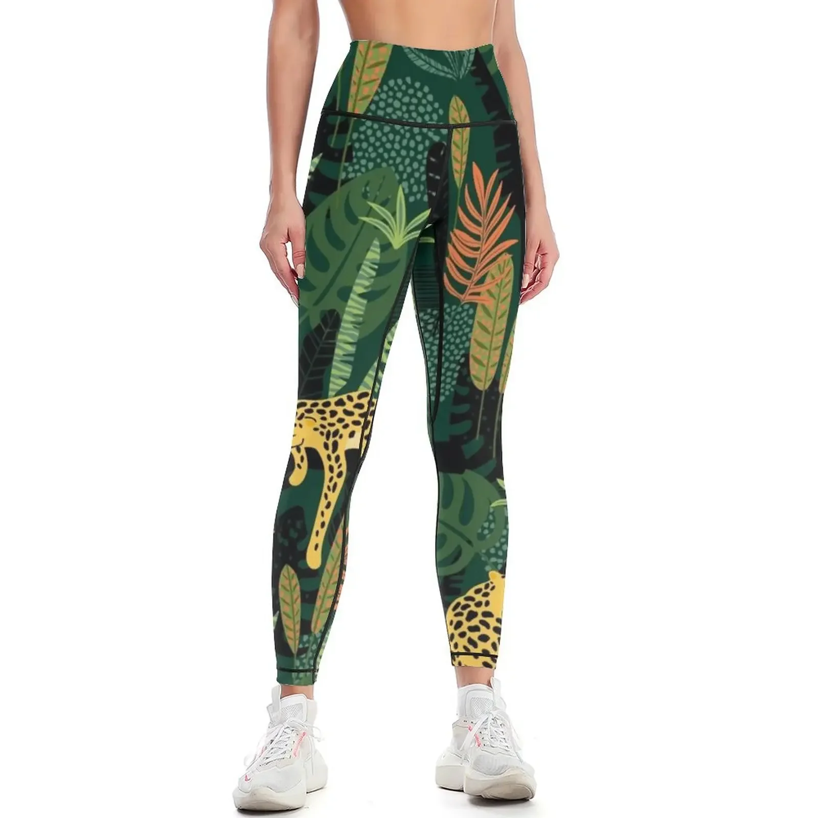 

Tropical Wild Leggings legings for fitness Legging sexy woman high waist Womens Leggings