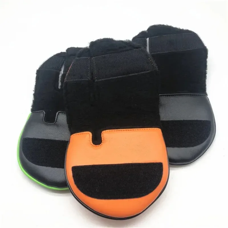 Golf outdoor training, high quality embroidered face, side shaft wooden putter Headcover, free shipping