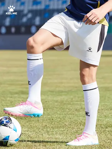 Kelme 남자 축구 훈련 반바지 야외 달리기 통기성 D 바지 스포츠 피트니스 빠른 건조 어린이 축구 반바지