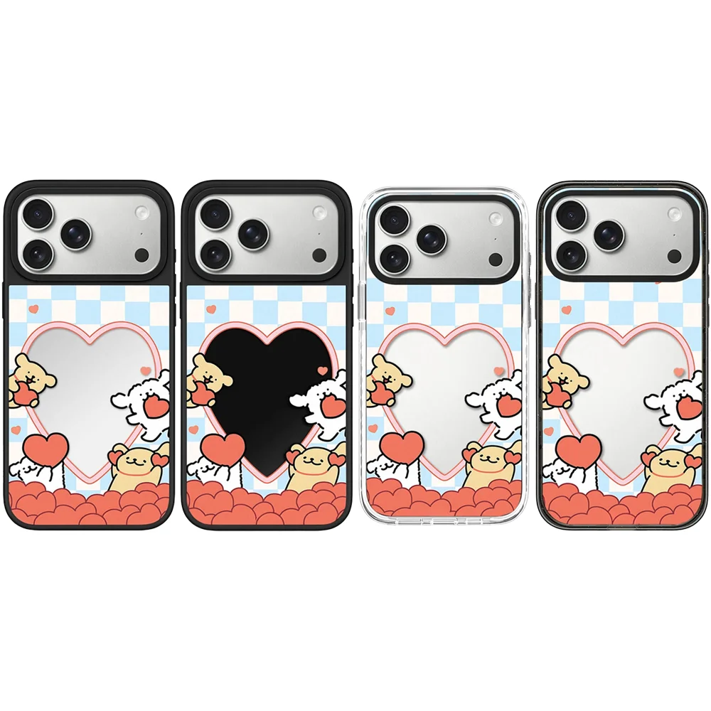 6061016 Acrylic / Mirror Magnetic Case: Compatible with IPhone 17 16 15 14 13 12 Pro Max 17 Air