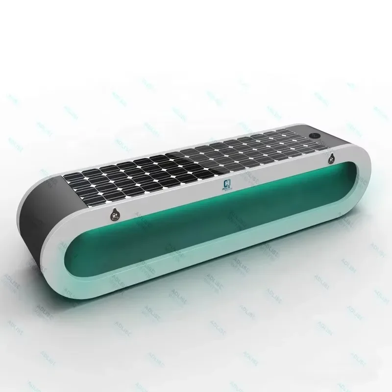 Hot Sale Urban Smart Solar Energy Bench Wireless Charging Steel Park Bench Direct From Supplier